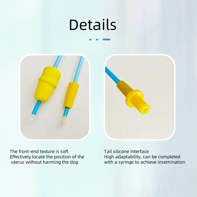Disposable Artificial Insemination Tube Straw Catheter Canine Dog Cat Cow Sheep Semen Sets